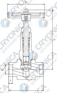 Криогенный игольчатый клапан CCK T651DB8-15 PN350
