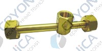 Тройник кислородный (гайка G 3/4''; М20х1,5)