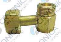 Угольник рамповый G 3/4"